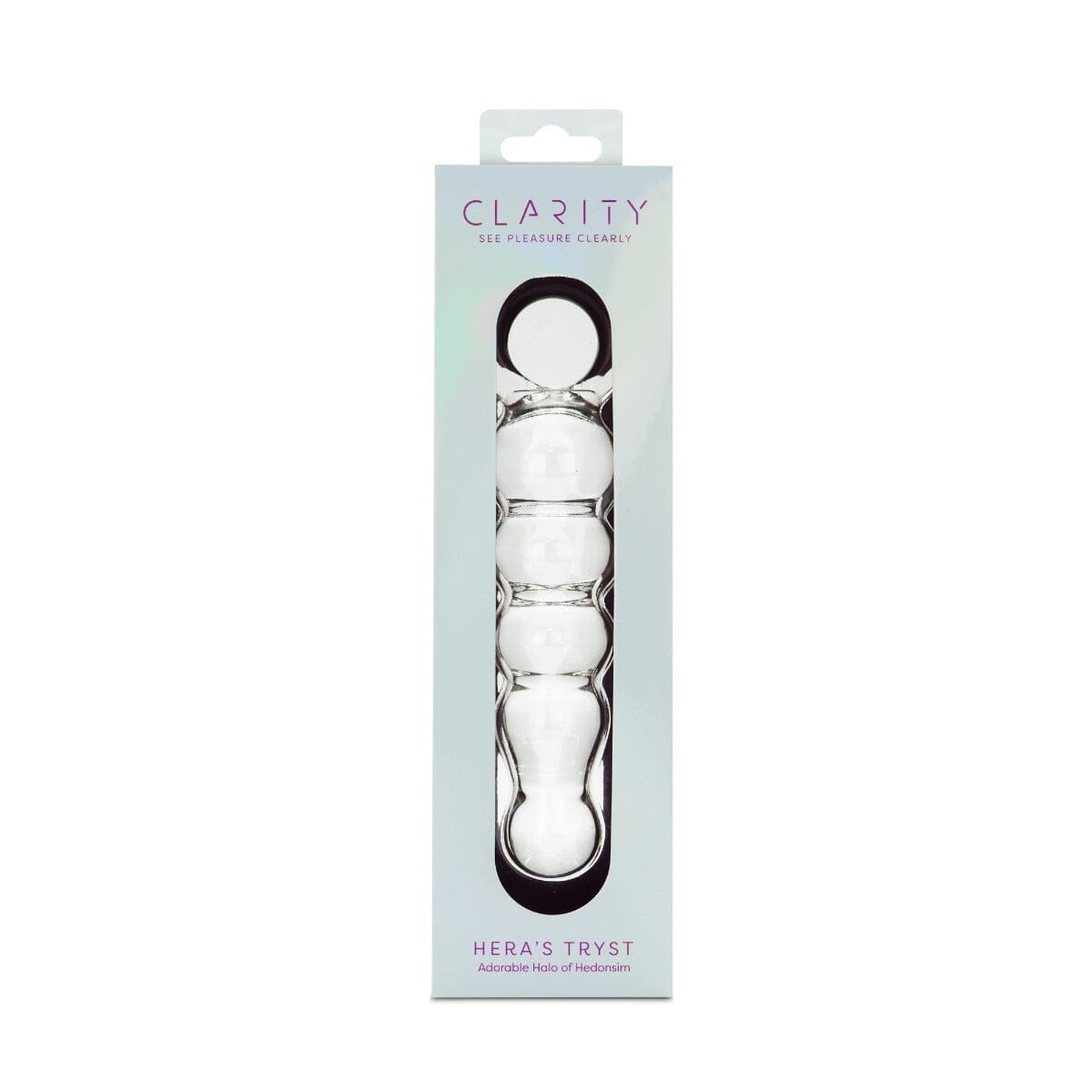 Clarity Hera's Tryst Glass Dildo | Elegant Sculpted Glass Toy Your Pleasure Toys Clarity Hera's Tryst Glass Dildo | Elegant Sculpted Glass Toy Your Pleasure Toys