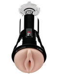 Pipedream - PDX Elite - Cock Compressor Vibrating Stroker - Light/Black New Products / Sex Toys / Male Masturbators / Pipedream / PDX Elite / Pipedream