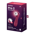 Satisfyer Pro 2 - Generation 3 – App Enabled Suction Vibrator Satisfyer Wine Red