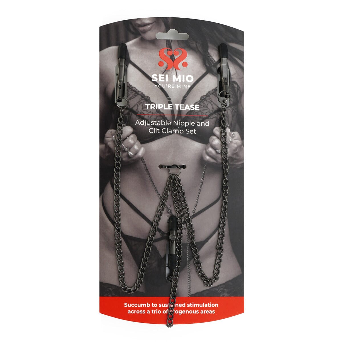 bondage clitoris teased 