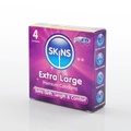 Skins Condoms Extra Large 4 Pack Skins Condoms / Wholesale Condoms / Skins Sexual Health / Skins
