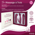 Skins Minis - Massage A Trois New Products / Sex Toys / Bullets & Mini Vibes / Skins Sexual Health / Skins