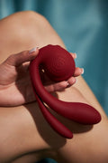 SVibe Snail GIZI Pro Triple G-Spot Stimulator Vibrator Snail Vibe Bordeaux