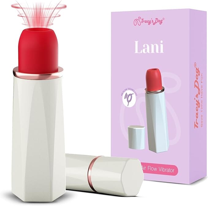 Tracy's Dog Lani Lipstick Sucking Vibrator | Discreet Clitoral  PleasureTracy's Dog Lani Sucking Lipstick Vibrator Your Pleasure Toys