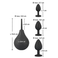 Jewelled Butt Plug Set with Douche Butt Plug Training Sets Your Pleasure Toys