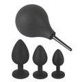 Jewelled Butt Plug Set with Douche Butt Plug Training Sets Your Pleasure Toys