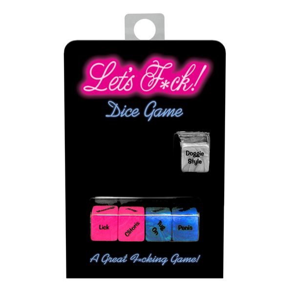 Let's F*ck Dice | Sexy Game | Dice Game for Couples Your Pleasure Toys Let's F*ck Dice | Sexy Game | Dice Game for Couples Your Pleasure Toys
