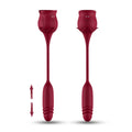 Rose Toy with Thrusting Bullet Your Pleasure Toys