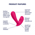 Satisfyer Top Secret App Enabled Wearable Vibrator Wearable Dildo Satisfyer