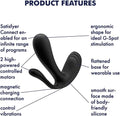 Top Secret+ App Enabled Wearable Vibrator Wearable Dildo Satisfyer