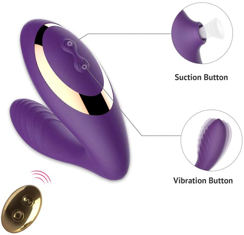 Tracy's Dog OG Air 2 - Suction Vibrator with Remote - Your Pleasure Toys