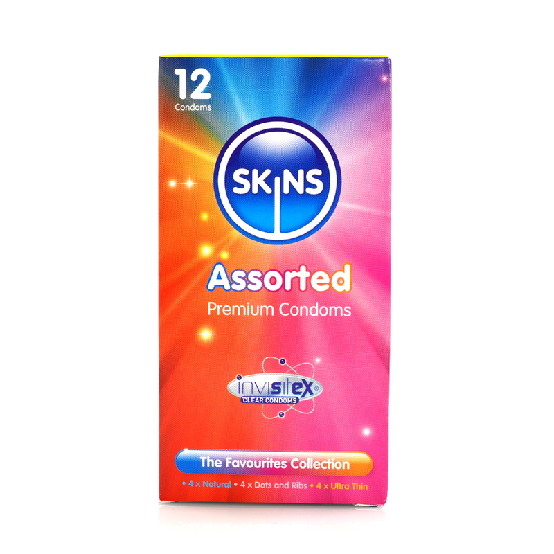 Skins Assorted Condoms (4, 12, 16) - Your Pleasure Toys