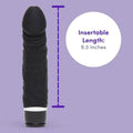 Black Life Like Battery Operated Dildo Realistic Dildo Your Pleasure Toys 