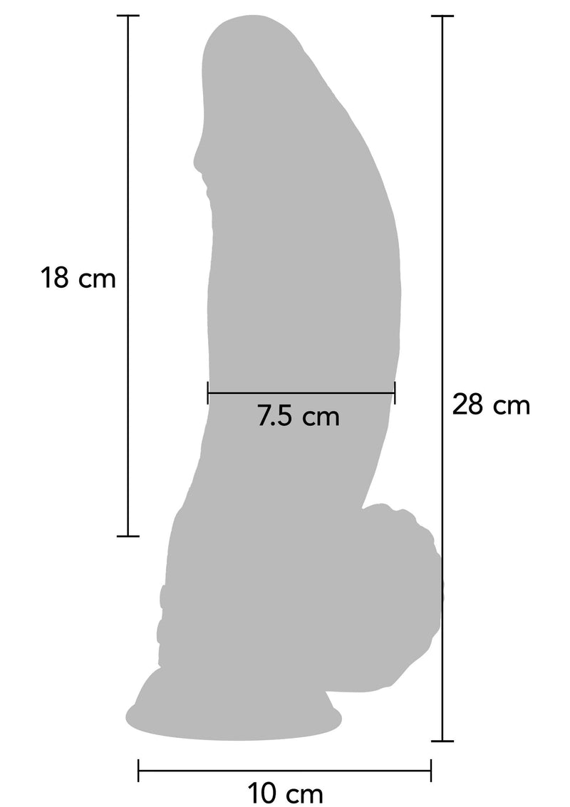 Extreme XXL Vibrating Demon Monster Dildo Monster Dildo Hidden Desire 