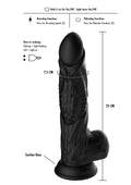 Extreme XXL Vibrating Raptor Monster Dildo Monster Dildo Hidden Desire 