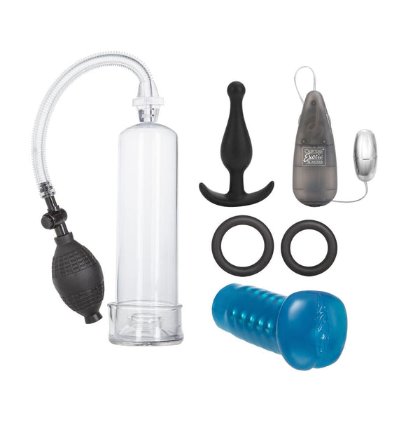His Ultimate Sta-Hard Penis Pump Kit Penis Pump Calexotics 