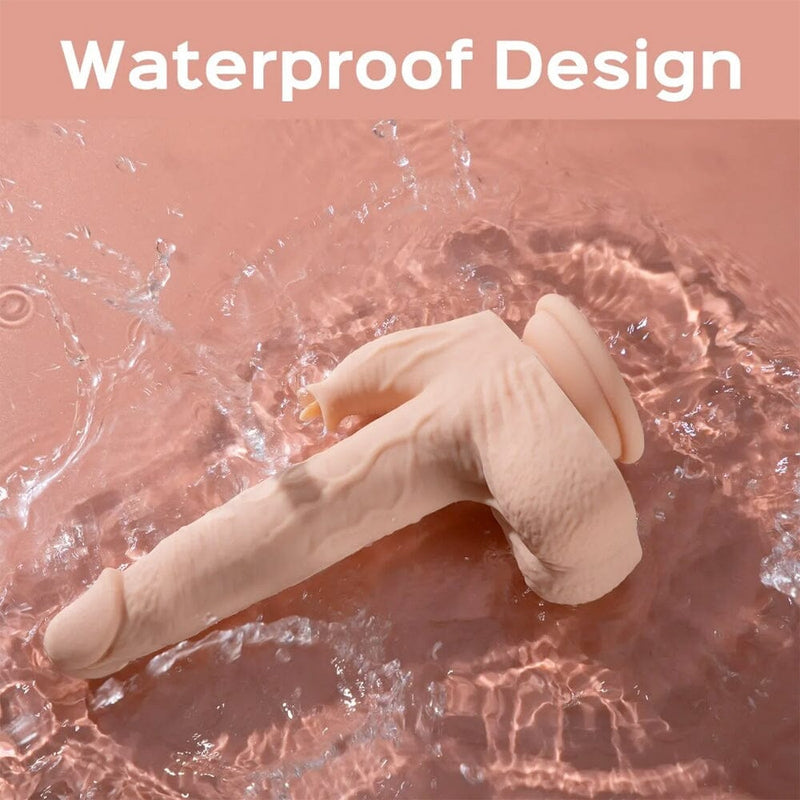 Honey Play Box – Colter – Realistic Thrusting Dildo with Vibrating Licker 8.5" (App Controlled) Honey Play Box / Your Pleasure Toys 