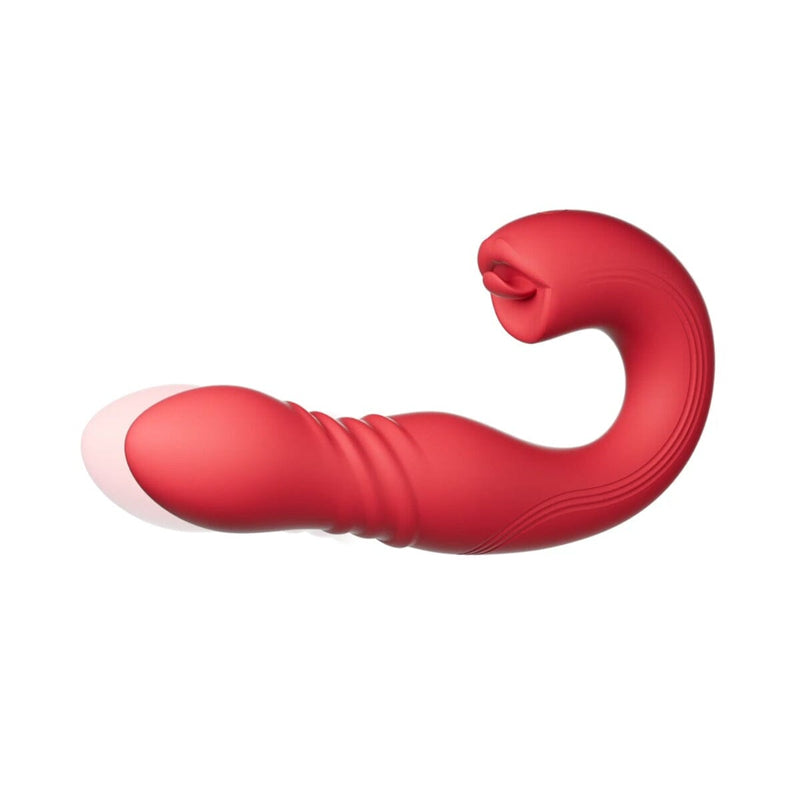 Honey Play Box - Joi Thrust 2 - Thrusting G Spot Vibrator & Tongue Clit Licker (App Controlled Pressure Sensing) Honey Play Box / Your Pleasure Toys 