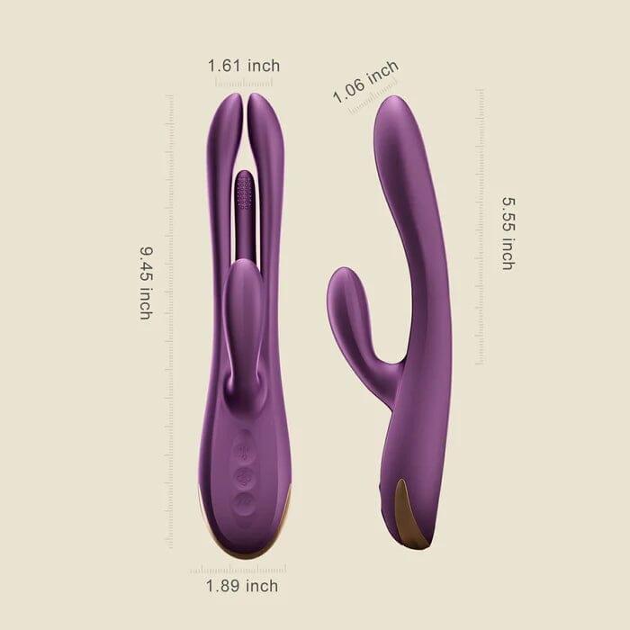 Honey Play Box - Terri - Kinky Finger Tapping Rabbit Vibrator (App Controlled) Honey Play Box / Your Pleasure Toys 
