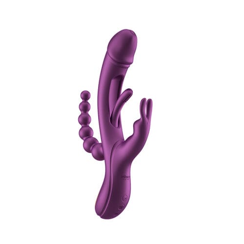 Honey Play Box - Trilux - Kinky Finger Rabbit Vibrator with Anal Beads Bullets & Mini Vibes / Wholesale Vibrators / Honey Play Box / Your Pleasure Toys 