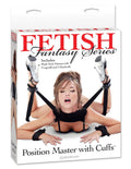 Pipedream - Fetish Fantasy Series - Position Master With Cuffs - Black Restraint Set Pipedream 
