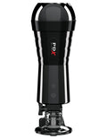 Pipedream - PDX Elite - Cock Compressor Vibrating Stroker - Light/Black New Products / Sex Toys / Male Masturbators / Pipedream / PDX Elite / Pipedream 