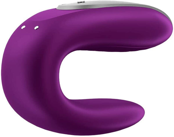 Satisfyer App Enabled Double Fun - Violet Sex Toys / Couples Toys / Satisfyer / Satisfyer 