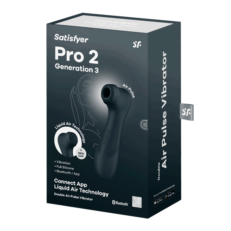 Satisfyer Pro 2 - Generation 3 – App Enabled Suction Vibrator Satisfyer Black 