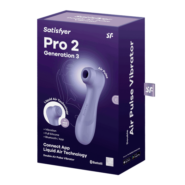 Satisfyer Pro 2 - Generation 3 – App Enabled Suction Vibrator Satisfyer Lilac 