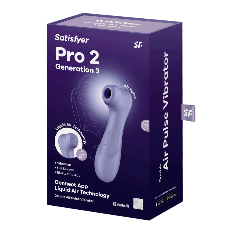 Satisfyer Pro 2 - Generation 3 – App Enabled Suction Vibrator Satisfyer Lilac 
