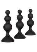 Silicone Beaded Anal Trainer Set Butt Plug Training Sets CalExotics 