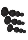 Silicone Beaded Anal Trainer Set Butt Plug Training Sets CalExotics 