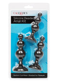 Silicone Beaded Anal Trainer Set Butt Plug Training Sets CalExotics 