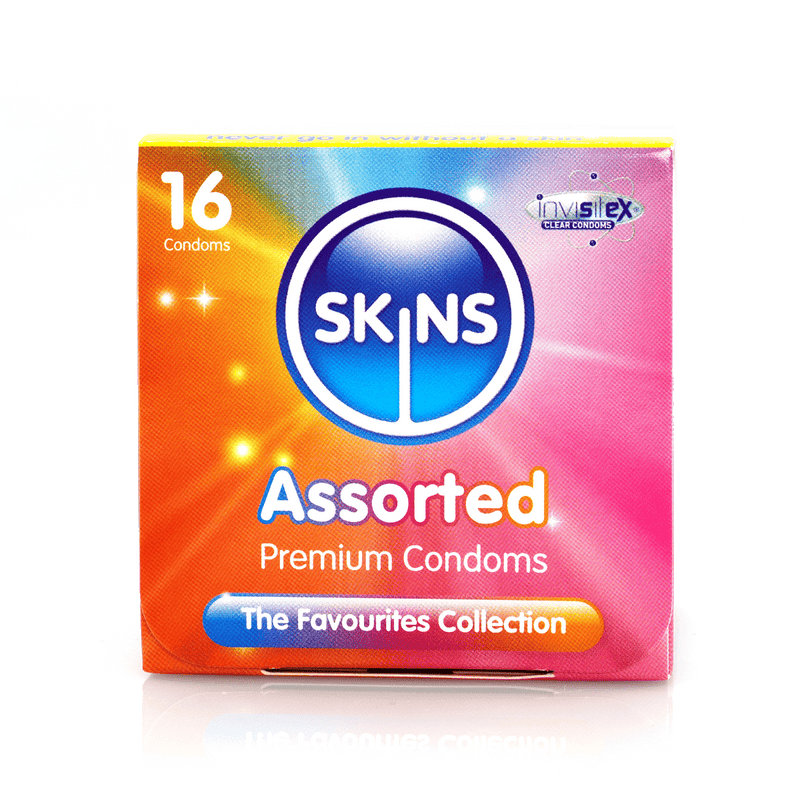 Skins Assorted Condoms (4, 12, 16) Condoms Skins 