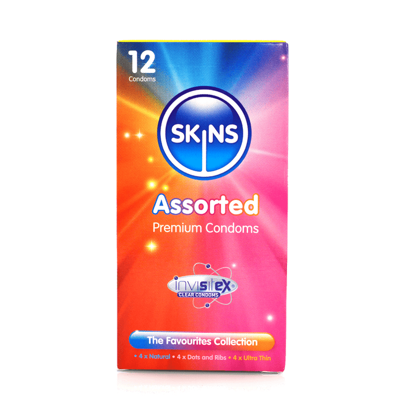 Skins Assorted Condoms (4, 12, 16) Condoms Skins 