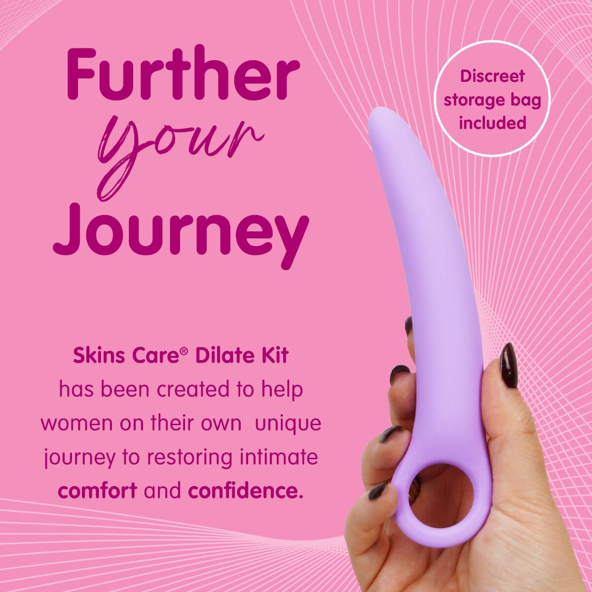 curved dilator sex toy Skins Care main image 0