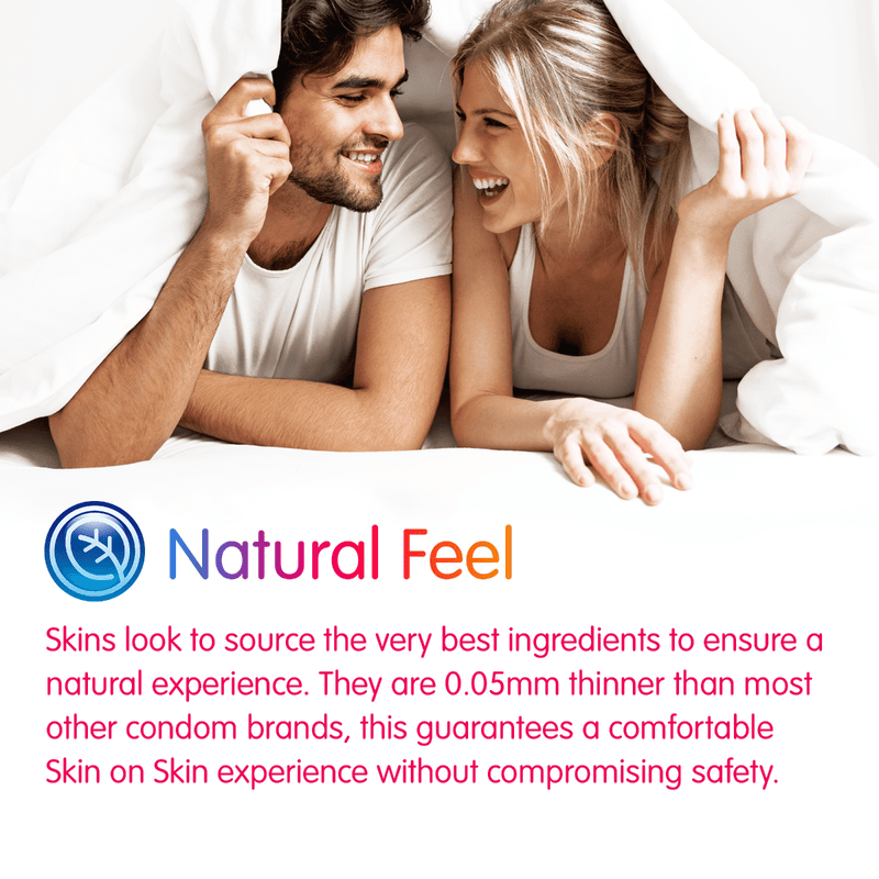 Skins Condoms Assorted 4 Pack - D&R NAT UT Skins Condoms / Wholesale Condoms / Skins Sexual Health / Skins 