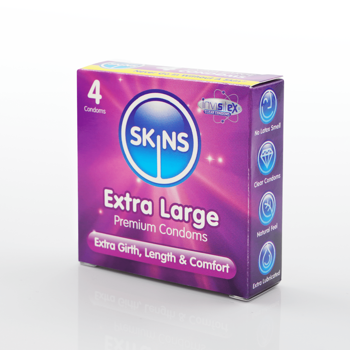 Skins Extra Large Condoms | XL Condoms | Your Pleasure Toys