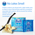 Skins Condoms Natural 4 Pack Skins Condoms / Wholesale Condoms / Skins Sexual Health / Skins 