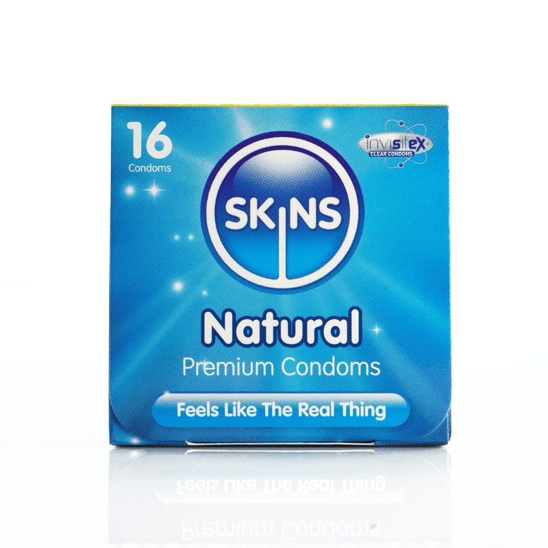 Skins Natural Condoms (4, 12, 16) - Your Pleasure Toys