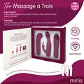 Skins Minis - Massage A Trois New Products / Sex Toys / Bullets & Mini Vibes / Skins Sexual Health / Skins 