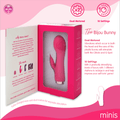 Skins Minis - The Bijou Bunny New Products / Sex Toys / Bullets & Mini Vibes / Rabbit Vibrators / Skins Sexual Health / Skins 