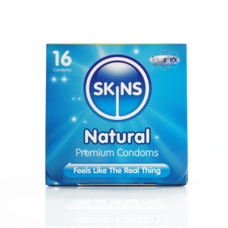 Skins Natural Condoms (4, 12, 16) Condoms Skins 