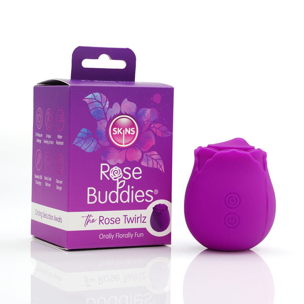 Skins Rose Buddies - The Rose Twirlz New Products / Sex Toys / Skins Sexual Health / Skins Rose Buddies / Skins 