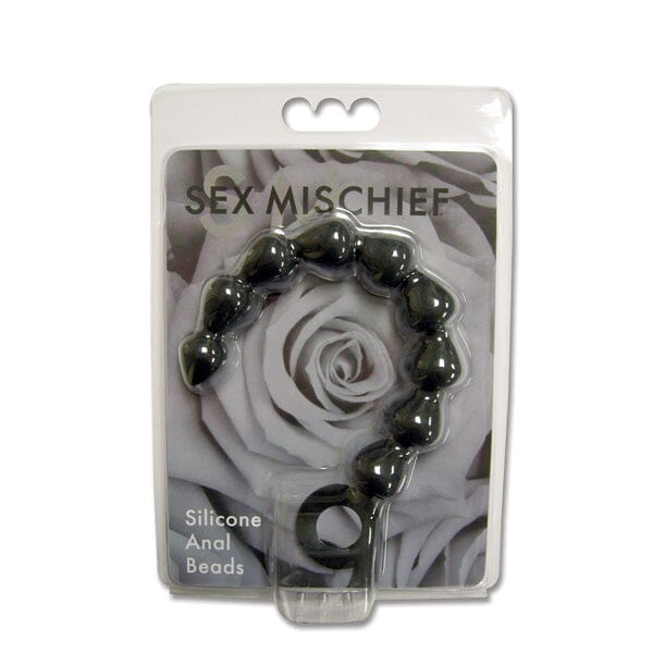 S&M Black Silicone Anal Beads Anal Play / Sportsheets 