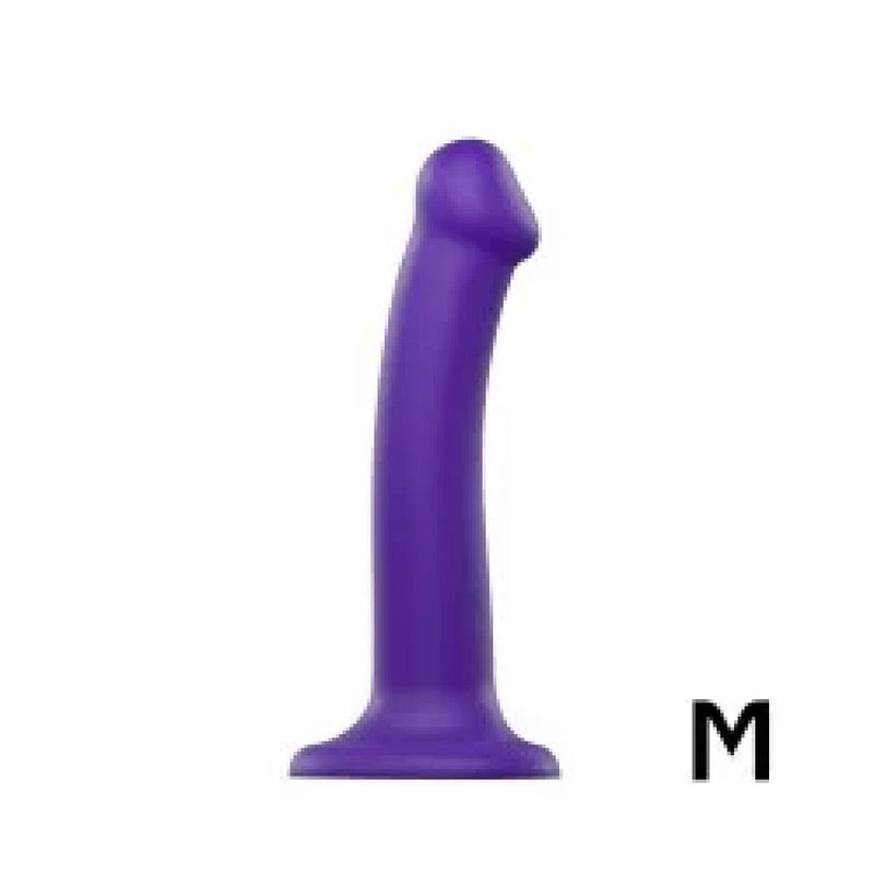 Strap On Me Semi-Realistic Dual Density Bendable Dildo - Medium Your Pleasure Toys Strap On Me Semi-Realistic Dual Density Bendable Dildo - Medium Your Pleasure Toys