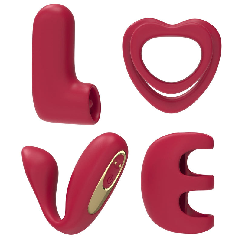 Tracy's Dog Couples Love Kit with Remote Control Couples Vibrator Tracy's Dog 