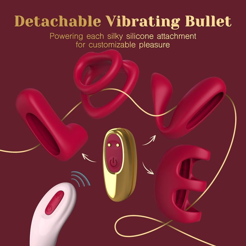 Tracy's Dog Couples Love Kit with Remote Control Couples Vibrator Tracy's Dog 