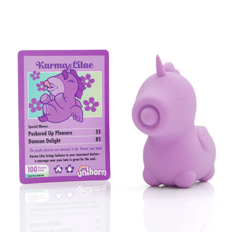 Unihorn Clitoral Vibrator – Karma Lilac Clit Stimulator Unihorn 