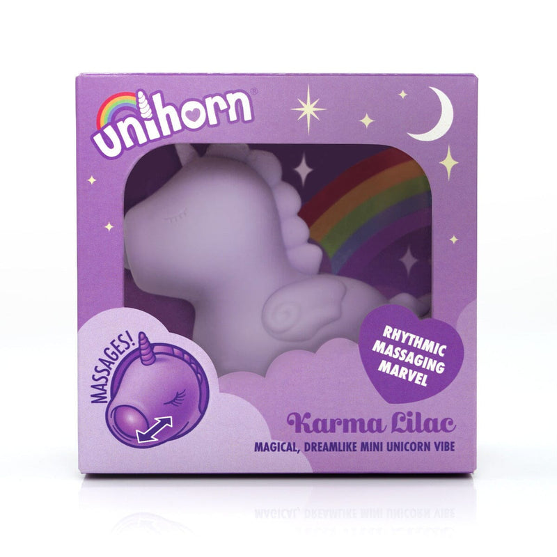 Unihorn Clitoral Vibrator – Karma Lilac Clit Stimulator Unihorn 